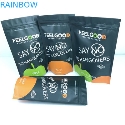 Logo personalizzato stampato Stand Up Zipper Bag Odor Proof Acqueproof Sacchetti di imballaggio in plastica