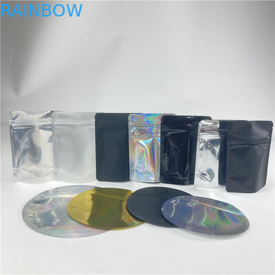 Dimensione personalizzata Disegno resistente all'umidità Stand Up Zipper Bag Food Grade Per Imballaggio