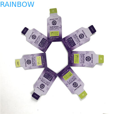 10 colori Custom Matt Aluminum Foil Stand Up Pocket Ziplock Doypack Bag per il cibo