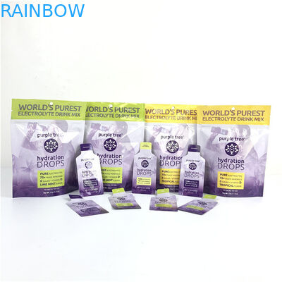 10 colori Custom Matt Aluminum Foil Stand Up Pocket Ziplock Doypack Bag per il cibo