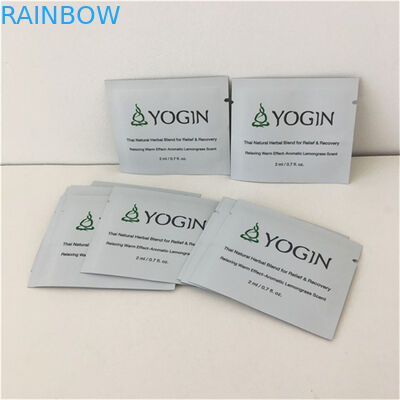 Sacchetto sigillato a tre lati con cerniera a misura personalizzata