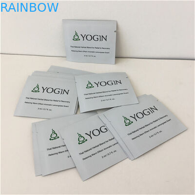 Sacchetto sigillato a tre lati con cerniera a misura personalizzata