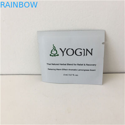 Sacchetto sigillato a tre lati con cerniera a misura personalizzata