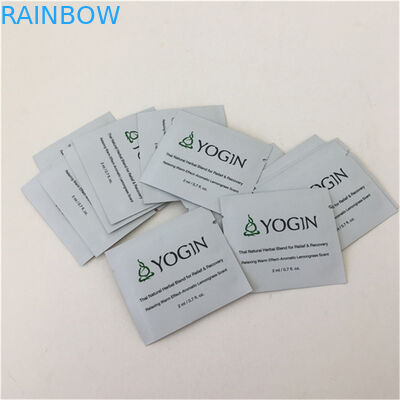 Sacchetto sigillato a tre lati con cerniera a misura personalizzata