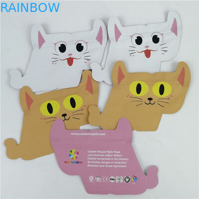 Top Quality Logo personalizzato stampato Advanced Special Shape Packaging Plastic Foil Bag