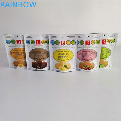 Hot Custom Logo Stand Up pouch con cerniera di grafia / Digital Printed Packaging pouch