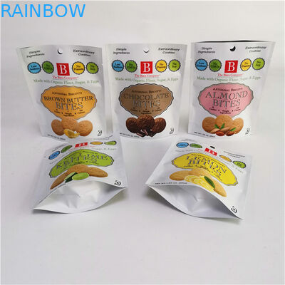 Hot Custom Logo Stand Up pouch con cerniera di grafia / Digital Printed Packaging pouch