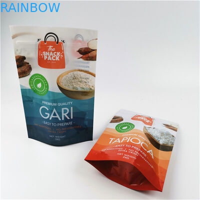 Materiale ecologico e sicuro Finitura lucida Dimensioni e design personalizzati Necessità di foglio di alluminio Mylar Doypack