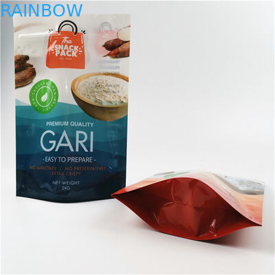 Materiale ecologico e sicuro Finitura lucida Dimensioni e design personalizzati Necessità di foglio di alluminio Mylar Doypack