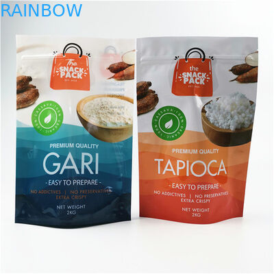 Materiale ecologico e sicuro Finitura lucida Dimensioni e design personalizzati Necessità di foglio di alluminio Mylar Doypack