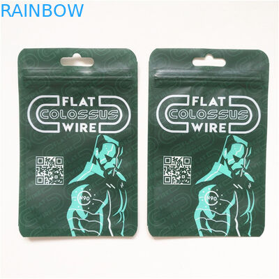 Promozione Garanzia della qualità riciclabile Sacchetto di imballaggio Mylar sigillato su tre lati con cerniera