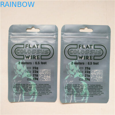 Promozione Garanzia della qualità riciclabile Sacchetto di imballaggio Mylar sigillato su tre lati con cerniera