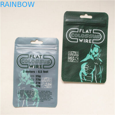 Promozione Garanzia della qualità riciclabile Sacchetto di imballaggio Mylar sigillato su tre lati con cerniera