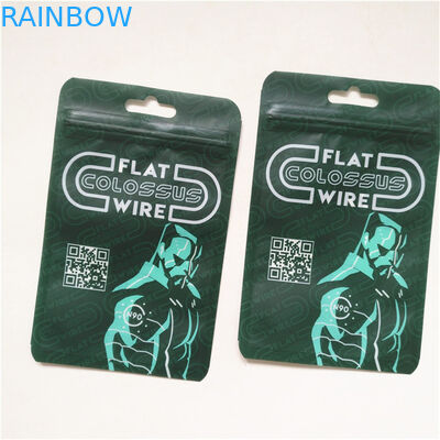 Promozione Garanzia della qualità riciclabile Sacchetto di imballaggio Mylar sigillato su tre lati con cerniera