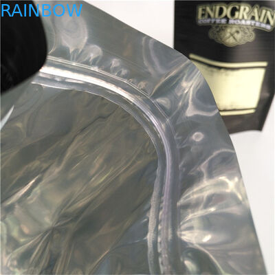 Immagazzinamento Logo personalizzato stampato Stand Up Zipper Pouch Risaleable Plastic Food Seal Coffee Bag