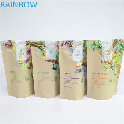 Assicurazione della qualità promozionale Easy Tear Line Produttore Personalizza il tuo logo Kraft Paper Bag