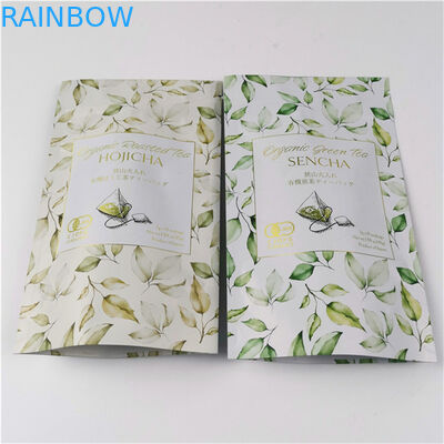 Fashion Pack Logo personalizzato stampato Accettabile fino a 10 colori Disponibile Borsa da tè in plastica