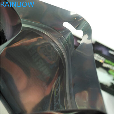 Nuovo disegno accettato fino a 10 colori disponibili fino Flat pouch Easy Tear Line produttore personalizzare il proprio logo