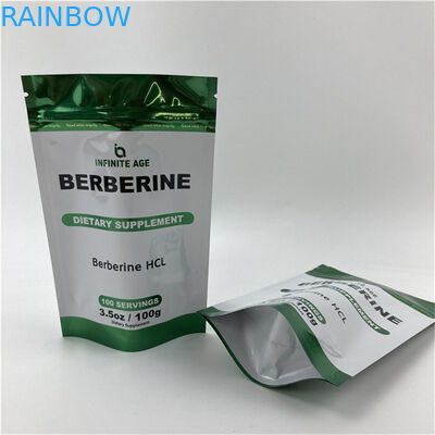 Ingrosso carta stampata su misura in piedi sacchetto vuoto Assicurazione della qualità imballaggio sacchetti in foglio di alluminio Mylar con tacca di strappo