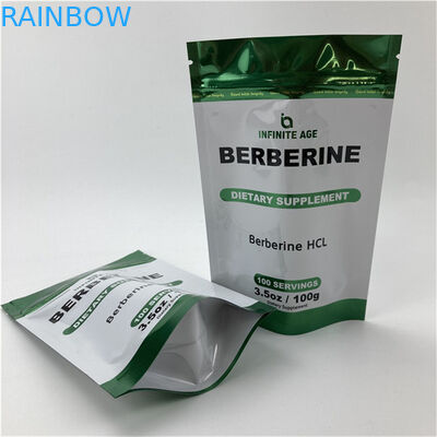 Ingrosso carta stampata su misura in piedi sacchetto vuoto Assicurazione della qualità imballaggio sacchetti in foglio di alluminio Mylar con tacca di strappo