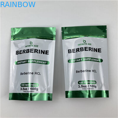 Ingrosso carta stampata su misura in piedi sacchetto vuoto Assicurazione della qualità imballaggio sacchetti in foglio di alluminio Mylar con tacca di strappo
