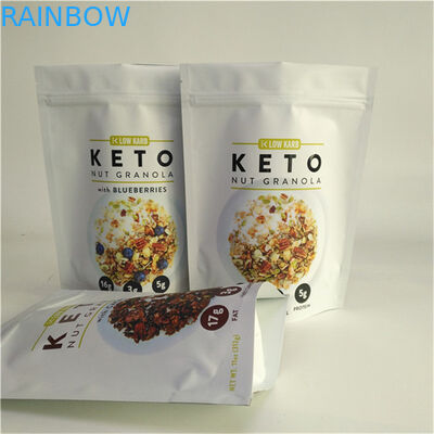 Cina Fornitore Disegno personalizzato Stampa Dimensioni personalizzate e fabbisogni di progettazione Borse stand up con cerniera per imballaggi alimentari