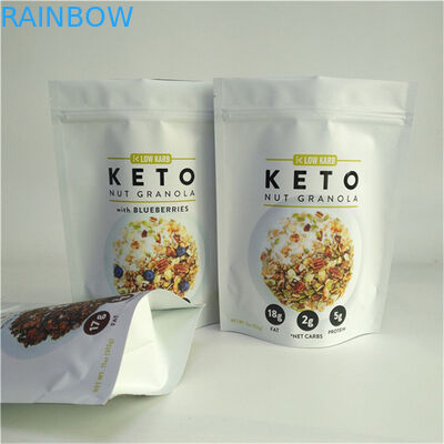 Cina Fornitore Disegno personalizzato Stampa Dimensioni personalizzate e fabbisogni di progettazione Borse stand up con cerniera per imballaggi alimentari