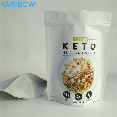 Cina Fornitore Disegno personalizzato Stampa Dimensioni personalizzate e fabbisogni di progettazione Borse stand up con cerniera per imballaggi alimentari