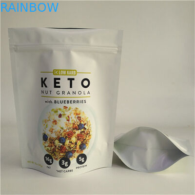 Cina Fornitore Disegno personalizzato Stampa Dimensioni personalizzate e fabbisogni di progettazione Borse stand up con cerniera per imballaggi alimentari