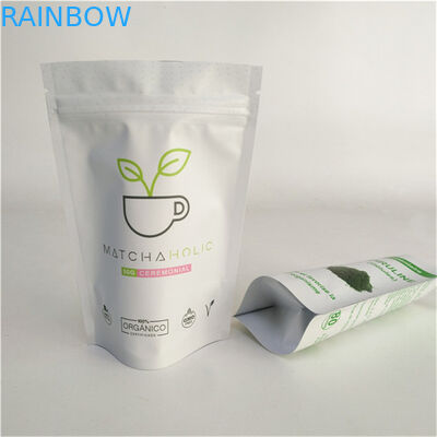 Stampa personalizzata sigillo termico riutilizzabile Stand Up Bag Food Grade Mylar Sachet Packaging
