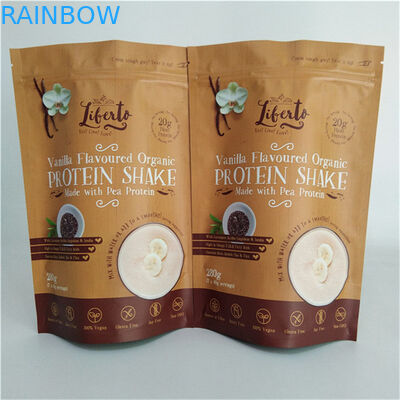 Stampa a colori Busta di imballaggio per snack MOPP VMPET PE Matt Finish Nero a prova di umidità