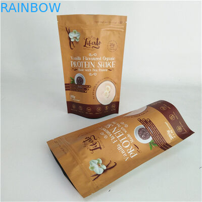 Stampa a colori Busta di imballaggio per snack MOPP VMPET PE Matt Finish Nero a prova di umidità