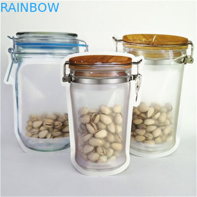 Busta di imballaggio alimentare in plastica riciclata in PE di alta qualità