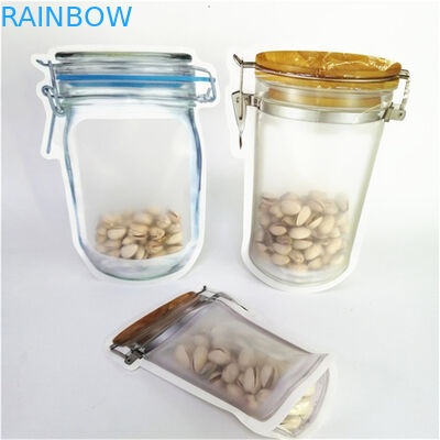 Busta di imballaggio alimentare in plastica riciclata in PE di alta qualità