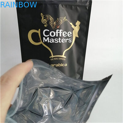 Best Seller Film antiodore di qualità alimentare VMPET 250g 500g Caffè Stand Up Bag 120micron