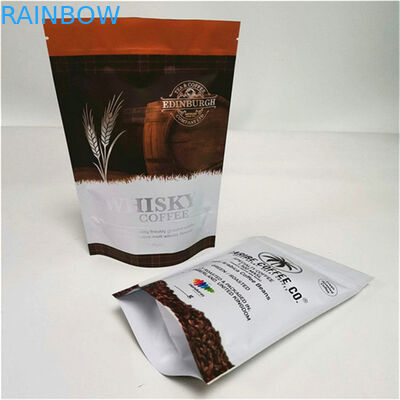 Stampa a colori Matt Finish Dimensioni e design personalizzati Necessità di foglio di alluminio Mylar Doypack