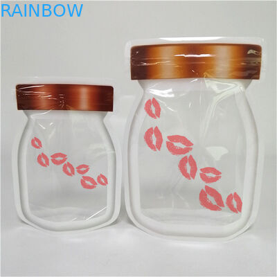 Nuovo design più venduto spessore personalizzato Logo personalizzato stampato Stand Up Zipper Bag Plastic Food Seal Packaging