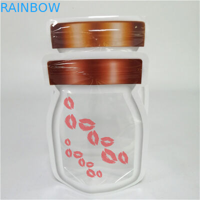 Nuovo design più venduto spessore personalizzato Logo personalizzato stampato Stand Up Zipper Bag Plastic Food Seal Packaging