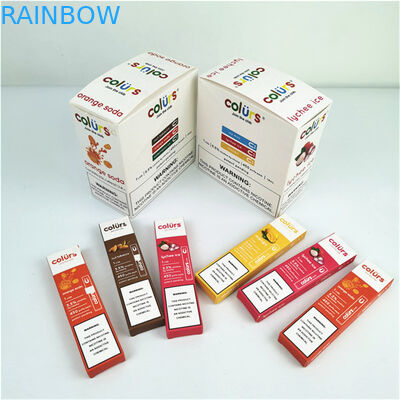 Display box in cartone con logo personalizzato a caldo