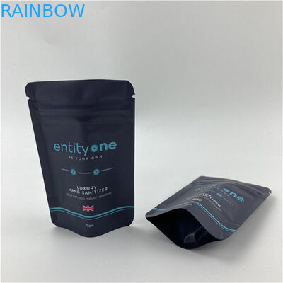 Busta Stand Up con Logo Personalizzato Stampata con Cerniera, Finitura Opaca, Materiale in Alluminio Laminato per Alimenti, Doypack