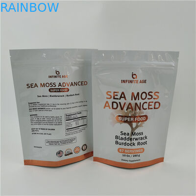 Accettabile fino a 10 colori Disponibile facile linea lacrimale Stand Up sacchetto di sacchetto di sigillo termico Zipper Top