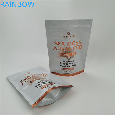 Accettabile fino a 10 colori Disponibile facile linea lacrimale Stand Up sacchetto di sacchetto di sigillo termico Zipper Top