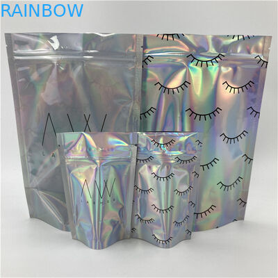 Logo personalizzato di alta qualità stampato dimensioni e design personalizzati esigenze di foglio di alluminio Mylar Doypack