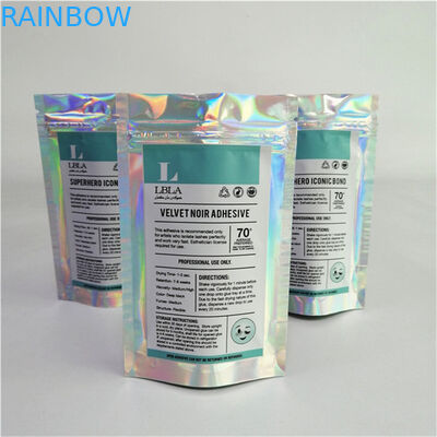 Ingrosso Logo personalizzato Stampa digitale Plastica PET Livido Prezzo adatto Borse a piedi con cerniera