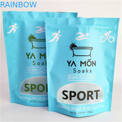 Leak Proof Matt Finish Mylar Doypack con dimensioni e esigenze di progettazione personalizzate