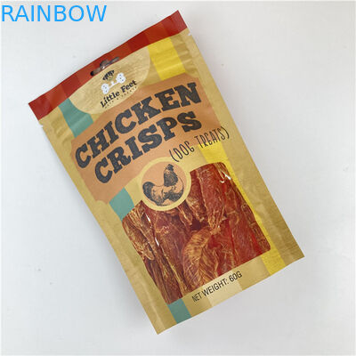 Plastico PET borse lisce in piedi con cerniera Fashion Pack Custom Logo stampa digitale