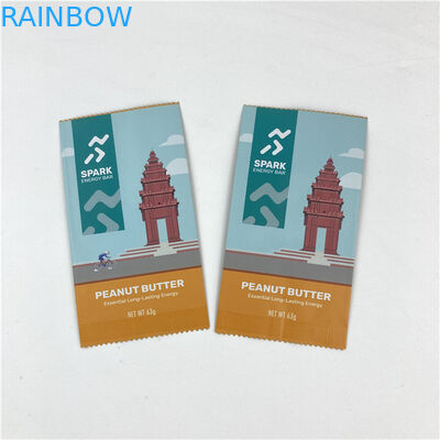 Disegno personalizzato facile lacrime linea tre lati sigillato sacchetto di imballaggio Mylar accettato fino a 10 colori disponibili