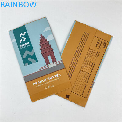 Disegno personalizzato facile lacrime linea tre lati sigillato sacchetto di imballaggio Mylar accettato fino a 10 colori disponibili