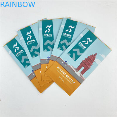 Disegno personalizzato facile lacrime linea tre lati sigillato sacchetto di imballaggio Mylar accettato fino a 10 colori disponibili