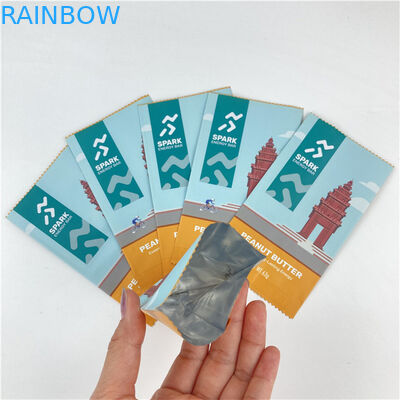 Disegno personalizzato facile lacrime linea tre lati sigillato sacchetto di imballaggio Mylar accettato fino a 10 colori disponibili